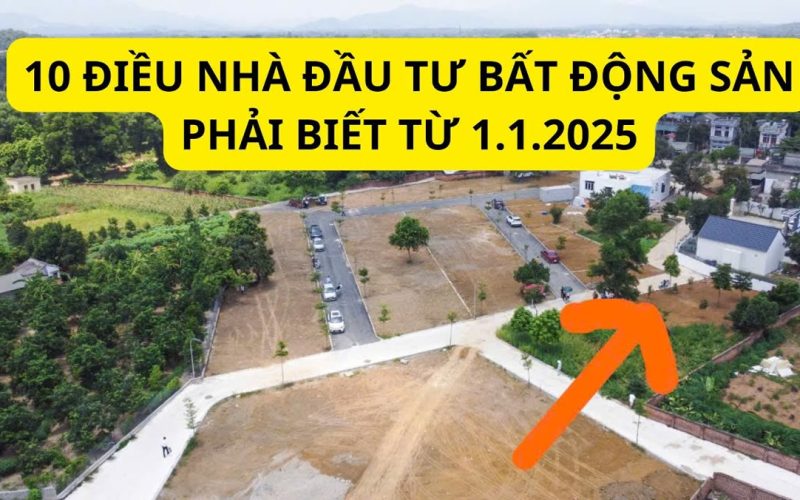 10 điều cần nắm khi mua đất theo Luật Đất đai mới