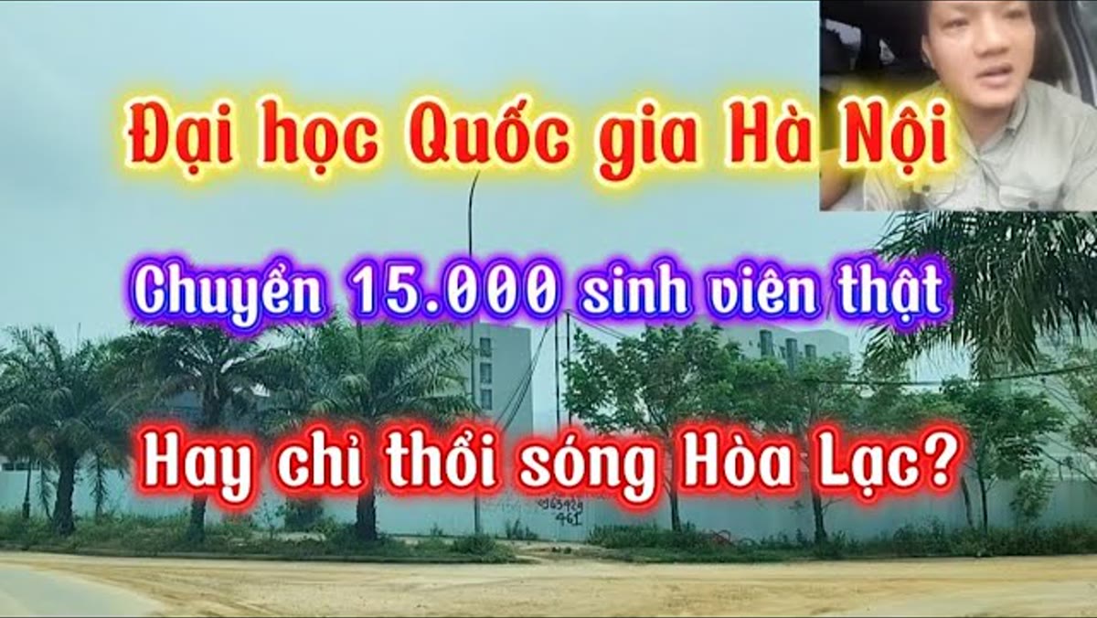 15.000 sinh viên lên Hòa Lạc: ký túc xá 16.000 chỗ trên 80.000 sinh viên