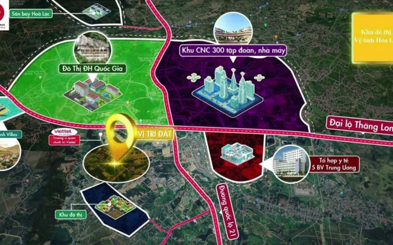3.000 căn nhà ở xã hội đối diện khu công nghệ cao và bốn phân khu HL3-HL6