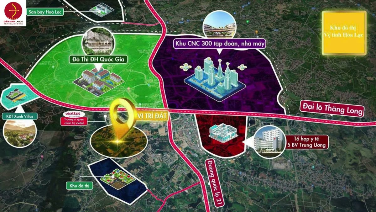 3.000 căn nhà ở xã hội đối diện khu công nghệ cao và bốn phân khu HL3-HL6