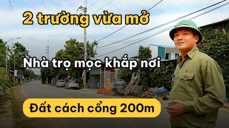 Bán đất Hòa Lạc 140m2 Phú Cát: hai mặt tiền, full thổ cư, cách cổng trường 200 m