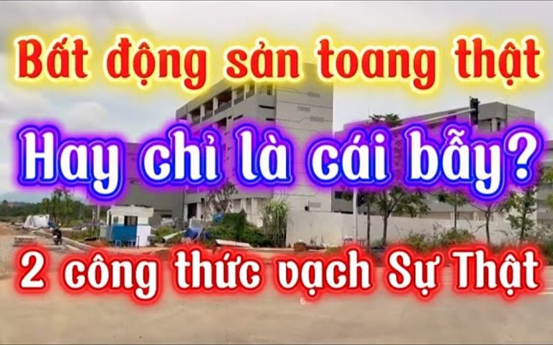 Bất động sản có thật sự toang? Hai công thức để anh chị tự kiểm