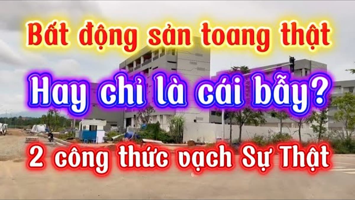 Bất động sản có thật sự toang? Hai công thức để anh chị tự kiểm