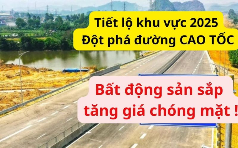 Cao tốc và giá đất: quy luật 20 năm ở bốn hướng Bắc Bộ