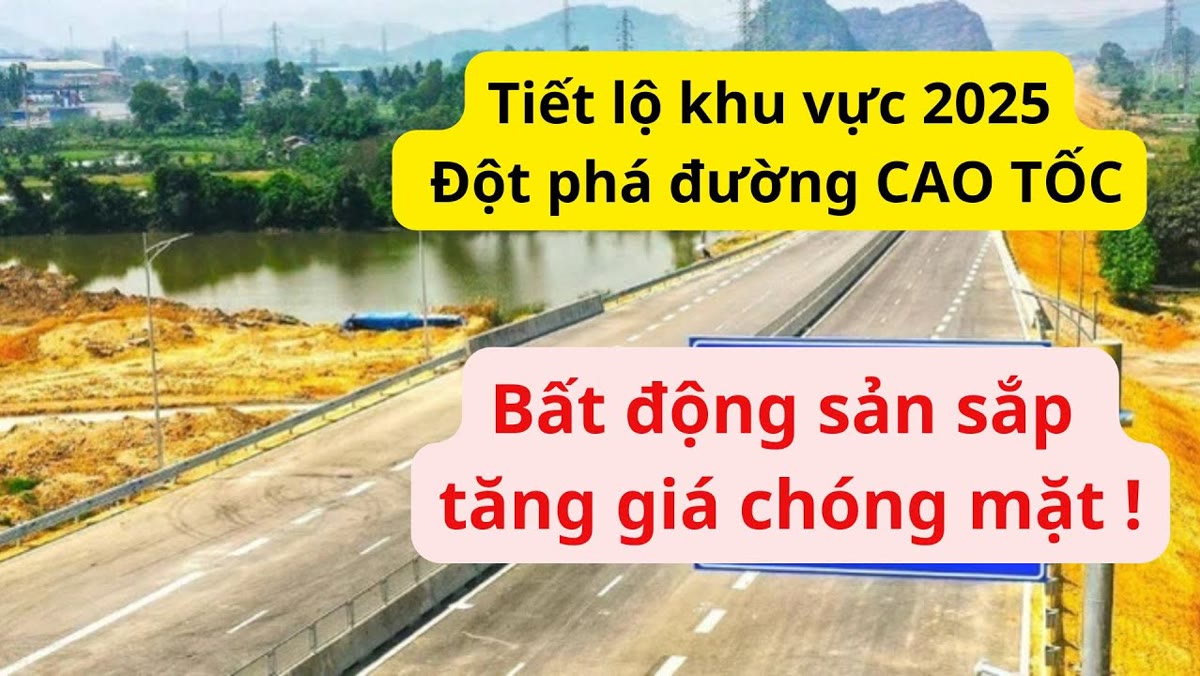 Cao tốc và giá đất: quy luật 20 năm ở bốn hướng Bắc Bộ