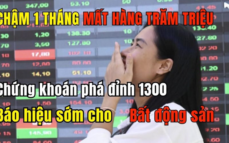 Chứng khoán đi trước bất động sản một đến hai tháng: dùng chỉ báo này thế nào