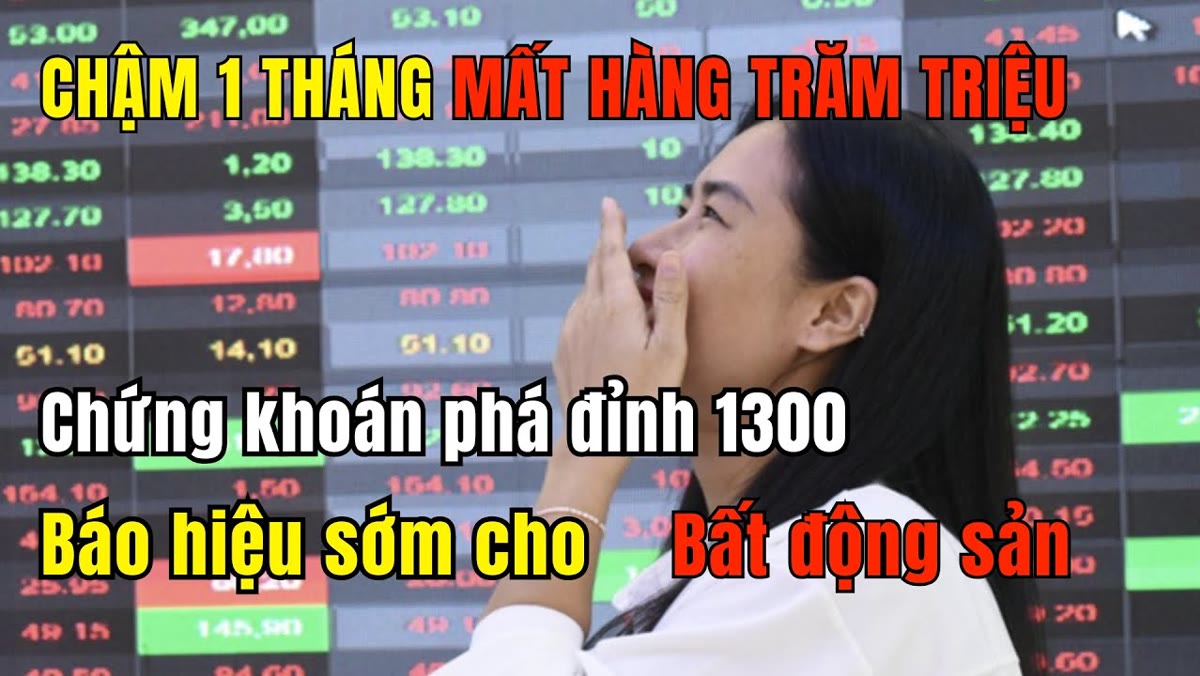 Chứng khoán đi trước bất động sản một đến hai tháng: dùng chỉ báo này thế nào