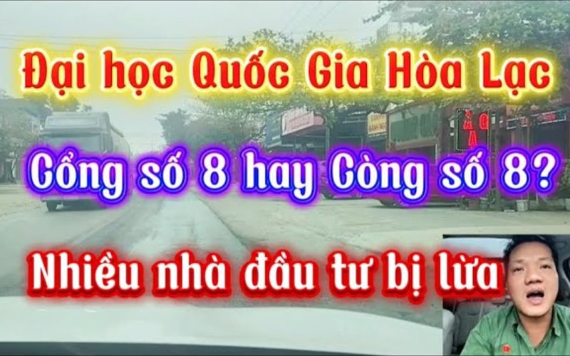 Cổng số 8 nằm ở đâu và quy luật bán kính 2 km của sinh viên