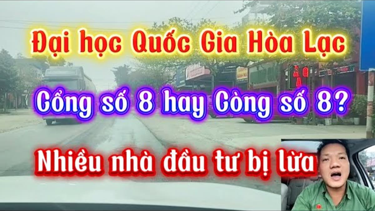 Cổng số 8 nằm ở đâu và quy luật bán kính 2 km của sinh viên