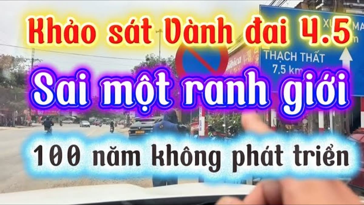 Cùng gần Vành đai 4.5 mà hai mảnh khác số phận: câu hỏi về ranh giới quy hoạch