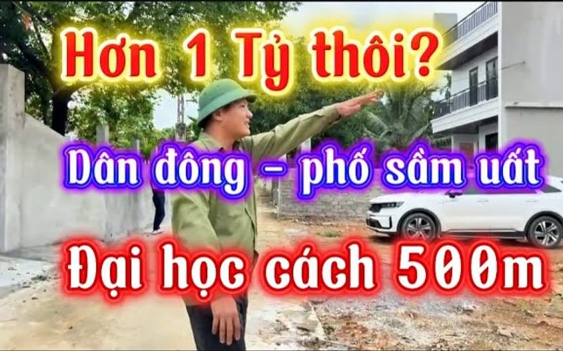 Đất nền Xuân Mai hơn 1 tỷ: vì sao giá chỉ bằng hai phần ba khu bên cạnh