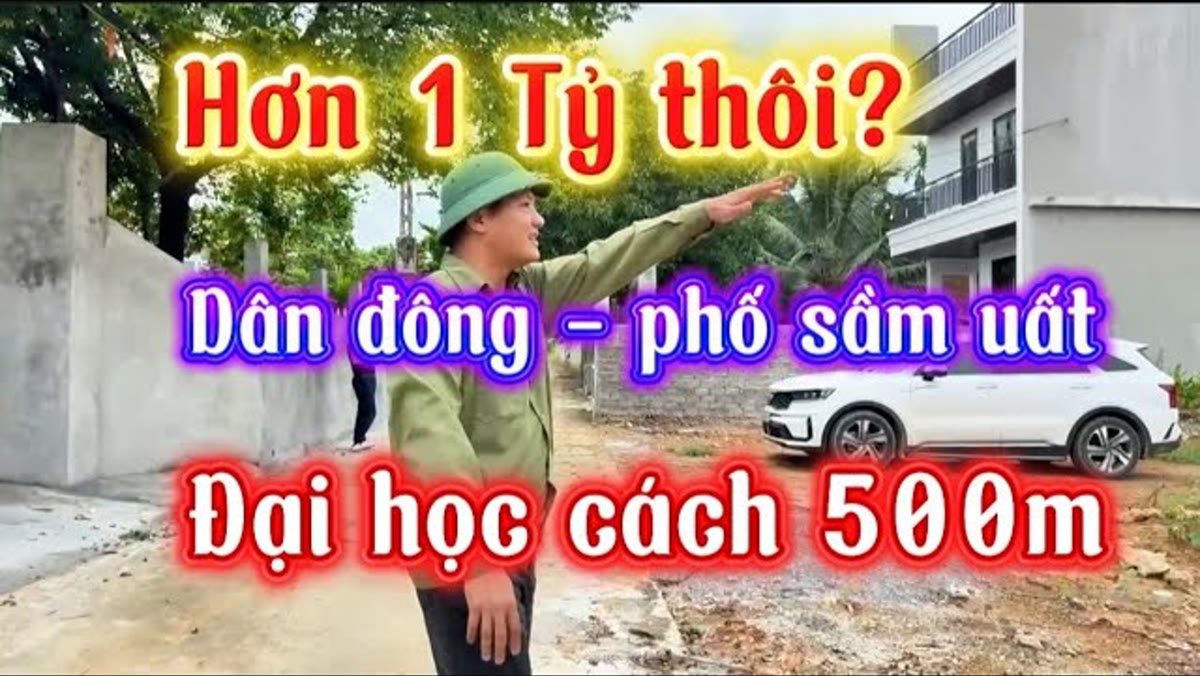 Đất nền Xuân Mai hơn 1 tỷ: vì sao giá chỉ bằng hai phần ba khu bên cạnh