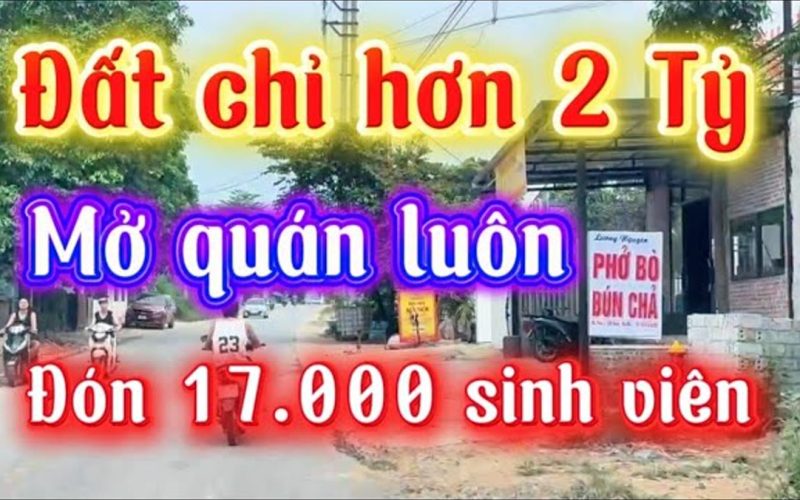Đón 17.000 sinh viên bằng mảnh 75 m² hơn 2 tỷ: mua đất hay đi thuê mặt bằng