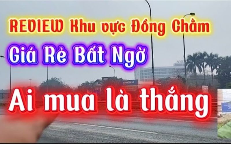 Đồng Chằm 29-35 triệu/m2 khi bên kia đường đã 100 triệu