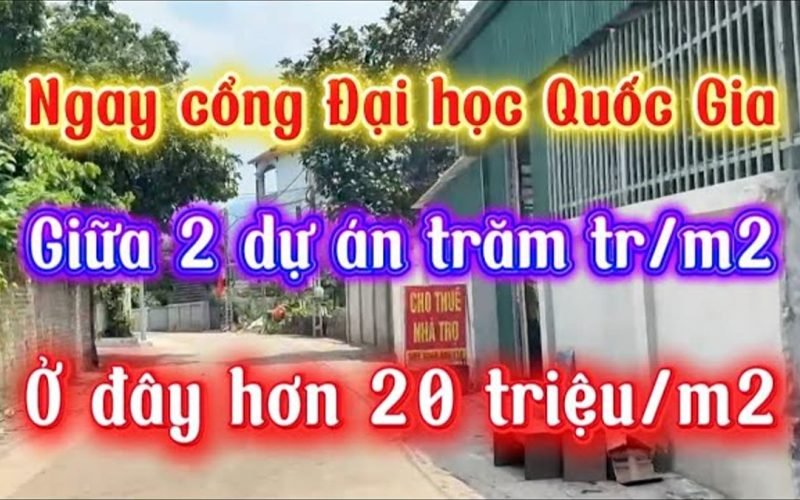 Đồng Chằm hơn 20 triệu/m² giữa vùng 65–165 triệu: rẻ vì cái gì