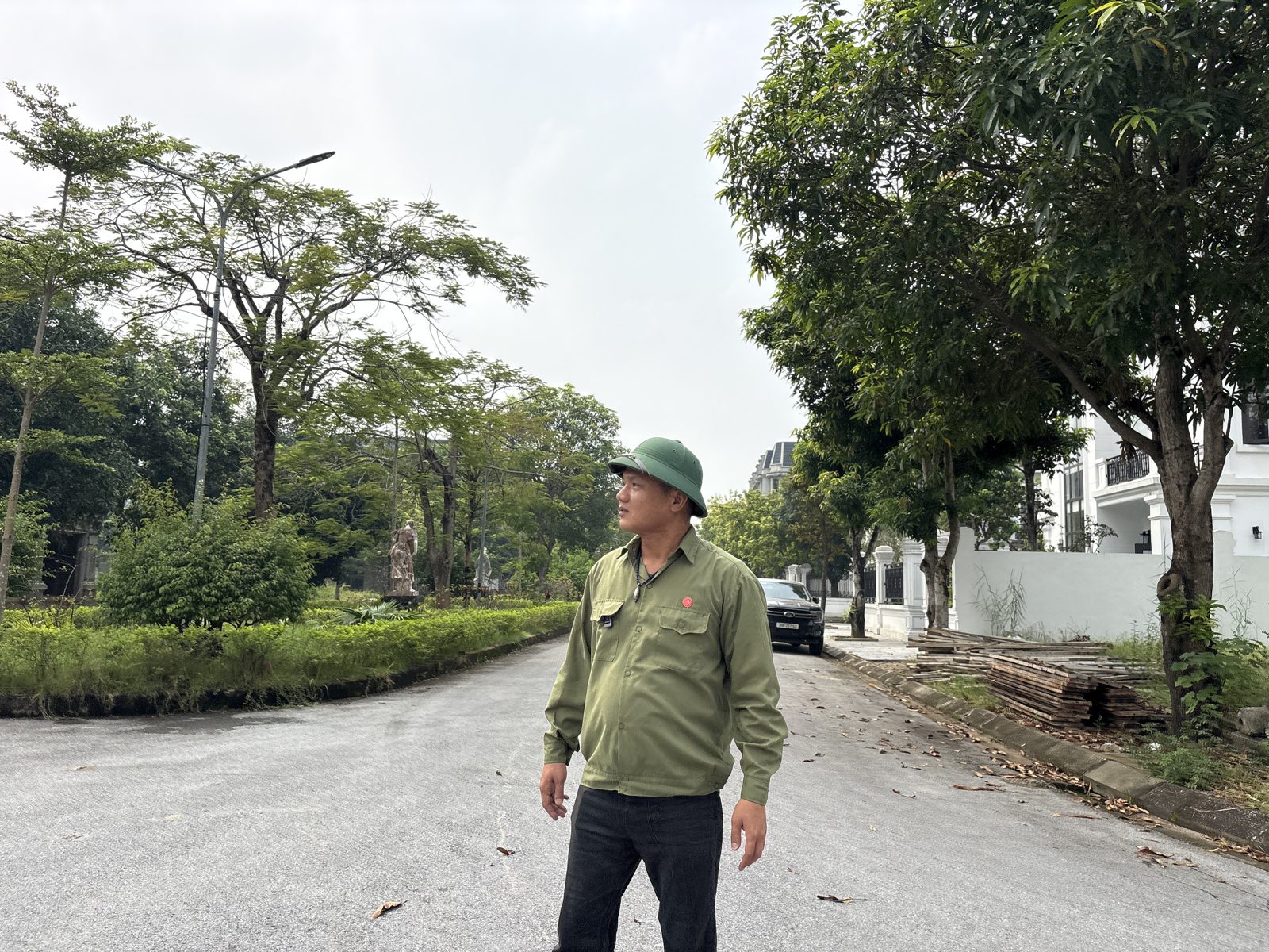 Đường nội khu đô thị Thiên Mã Hòa Lạc, hạ tầng đã xong, ảnh thực địa Đức Lính nhà đất 09/2026