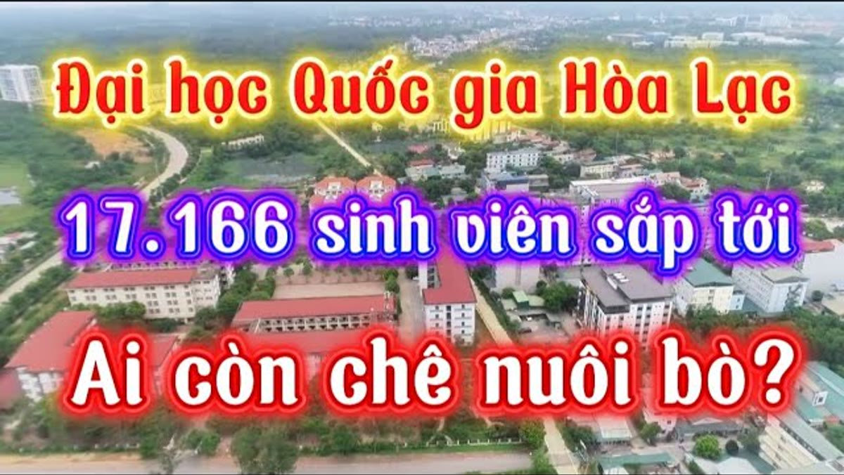 Flycam toàn cảnh Hòa Lạc: thành phố đại học đã hình thành đến đâu