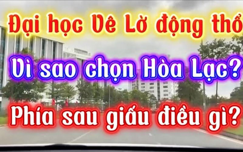 Hàng vạn sinh viên sắp đổ về Hòa Lạc: vì sao đừng chỉ đếm sinh viên