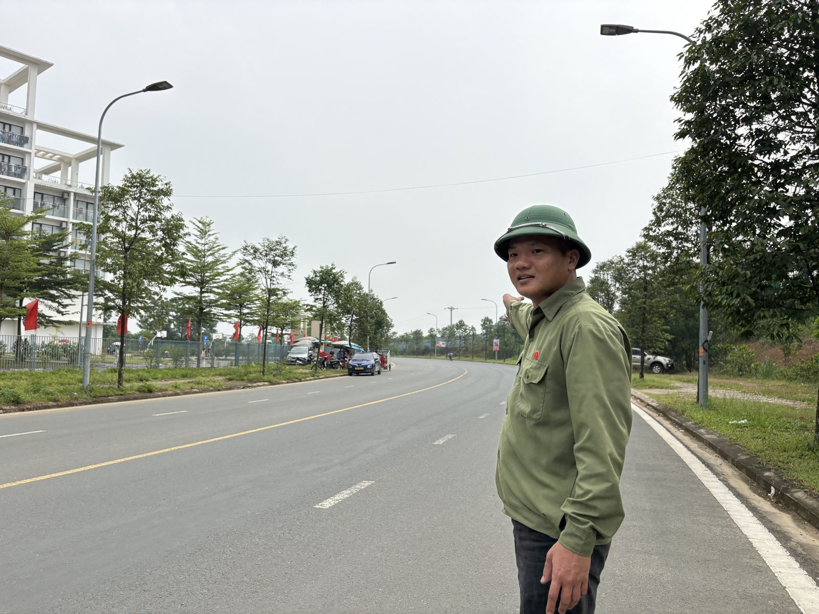 Học viện Tài chính trong Khu công nghệ cao Hòa Lạc, Đức Lính nhà đất khảo sát thực địa 09/2026