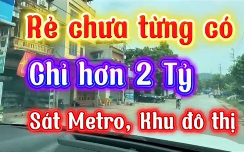 Hơn 2 tỷ mà đi bộ ra chợ, cách Metro 200 m: mảnh 150 m² giữa khu dân cư