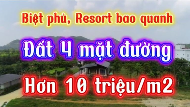 Cách mua hơn 3.100 m² bốn mặt đường với hơn 10 triệu một mét giữa khu biệt phủ