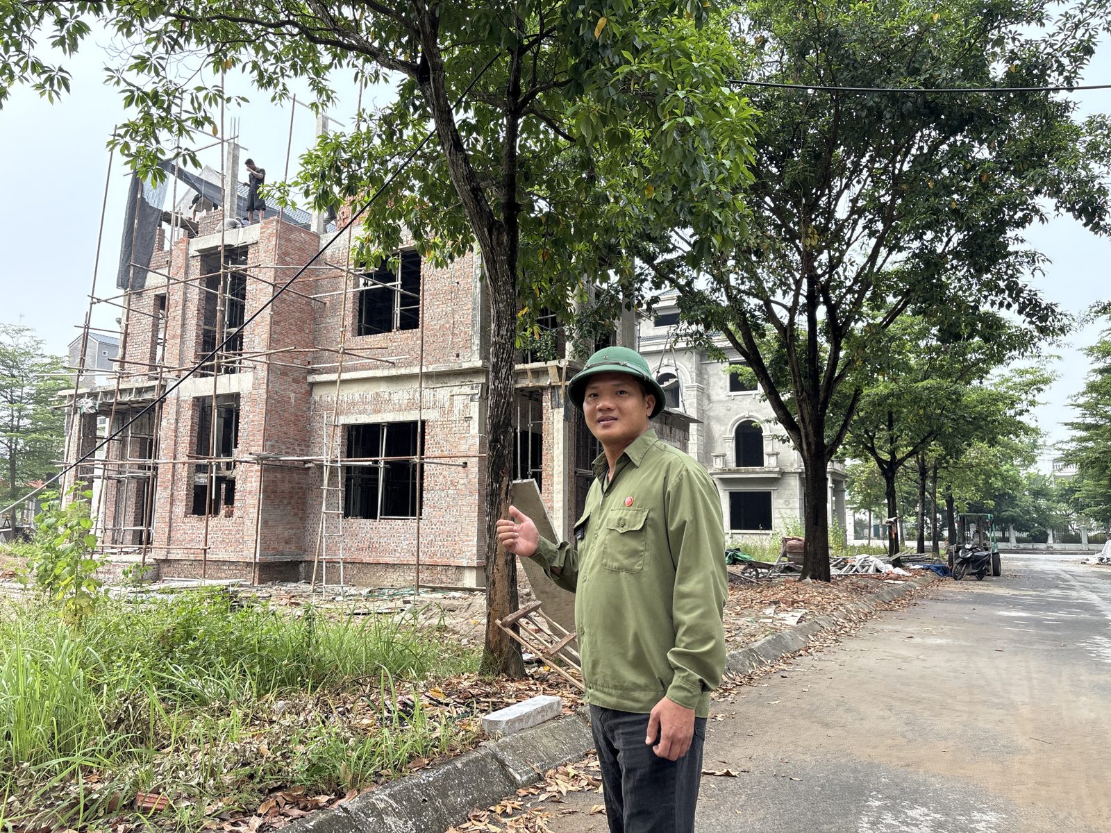 Khu đô thị Thiên Mã Hòa Lạc, biệt thự và nhà phố đang xây thô, Đức Lính nhà đất khảo sát 09/2026