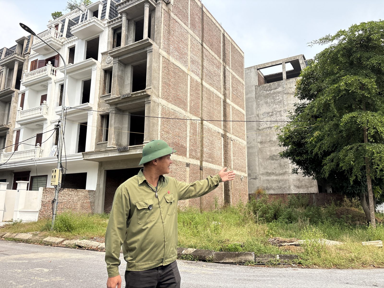 Khu đô thị Thiên Mã Hòa Lạc, biệt thự và nhà phố đang xây thô, Đức Lính nhà đất khảo sát 09/2026