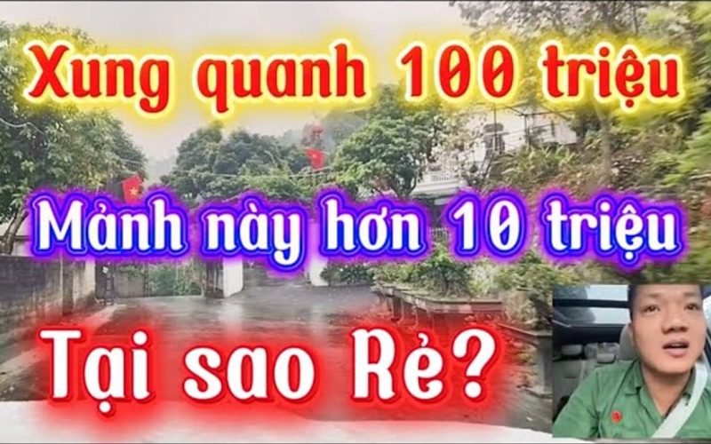 Mảnh 408m2 ở Đồng Chằm hơn 10 triệu/m2 cách cổng Đại học Quốc gia một phút