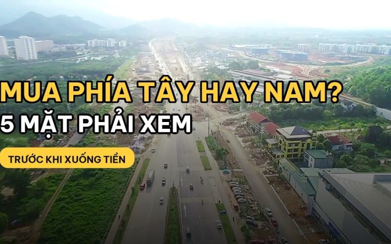 Phía Tây có phải ngõ cụt? Mua đất Hòa Lạc, Xuân Mai hay sang phía Nam Hà Nội