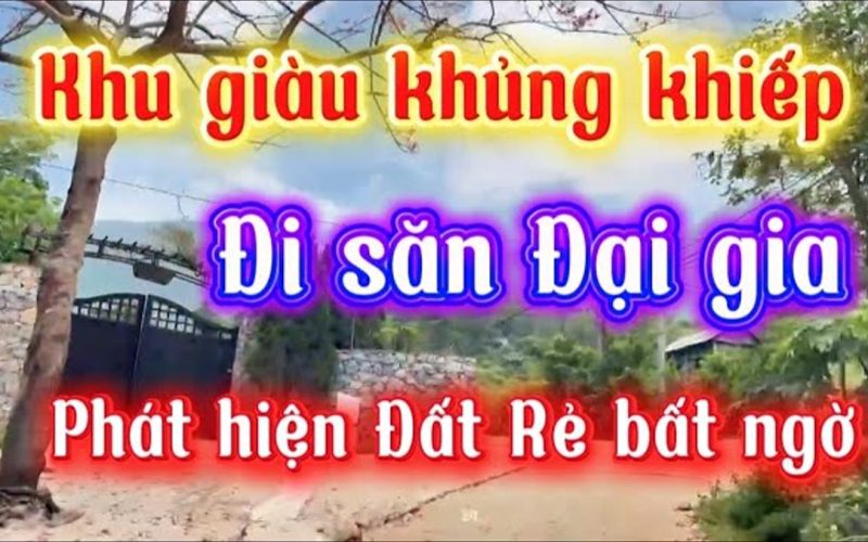 Mua mảnh trên đường dẫn vào khu nhà giàu, thay vì mua biệt thự trong đó