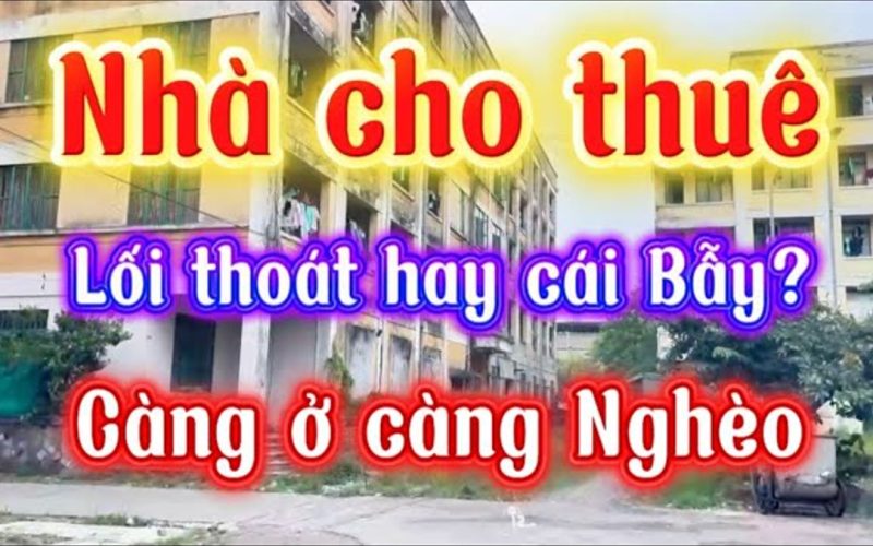Nhà cho thuê và tích lũy tài sản: hai bài toán khác nhau