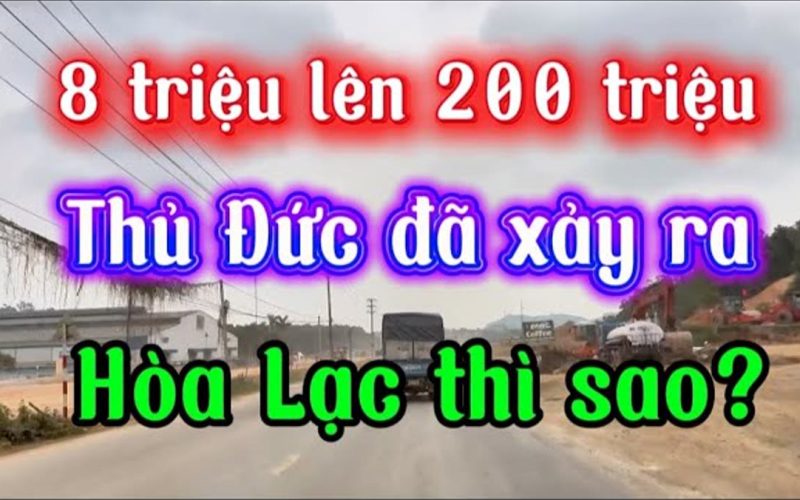Nhà đầu tư miền Nam ra Hòa Lạc: so sánh với Thủ Đức có đúng không