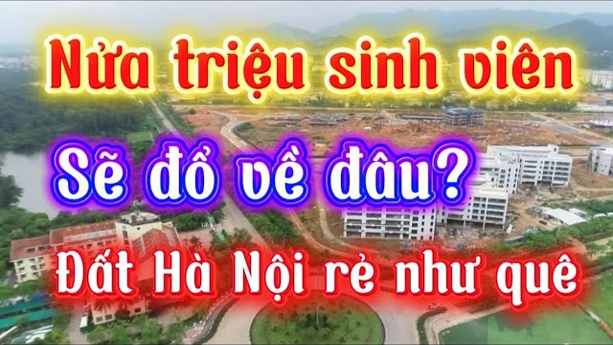 Nửa triệu sinh viên sẽ đổ về đâu: đọc quy hoạch Hà Nội bằng dòng người