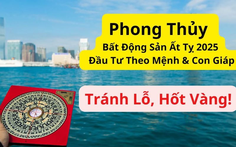 Phong thủy chọn đất theo mệnh và tuổi: dùng làm bước lọc cuối, không phải bước đầu