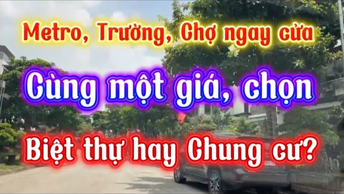 Phú Cát City: vì sao biệt thự lại ngang giá chung cư ngay cạnh