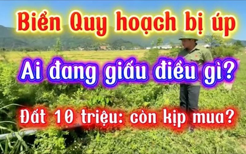 Tấm biển quy hoạch bị úp xuống: bài học thật nằm ở chỗ khác