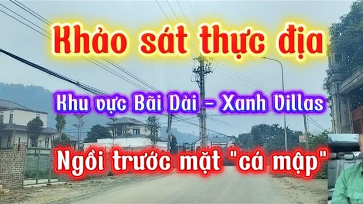 Trục Bãi Dài: đoạn nào dính đất y tế, trường học, cây xanh