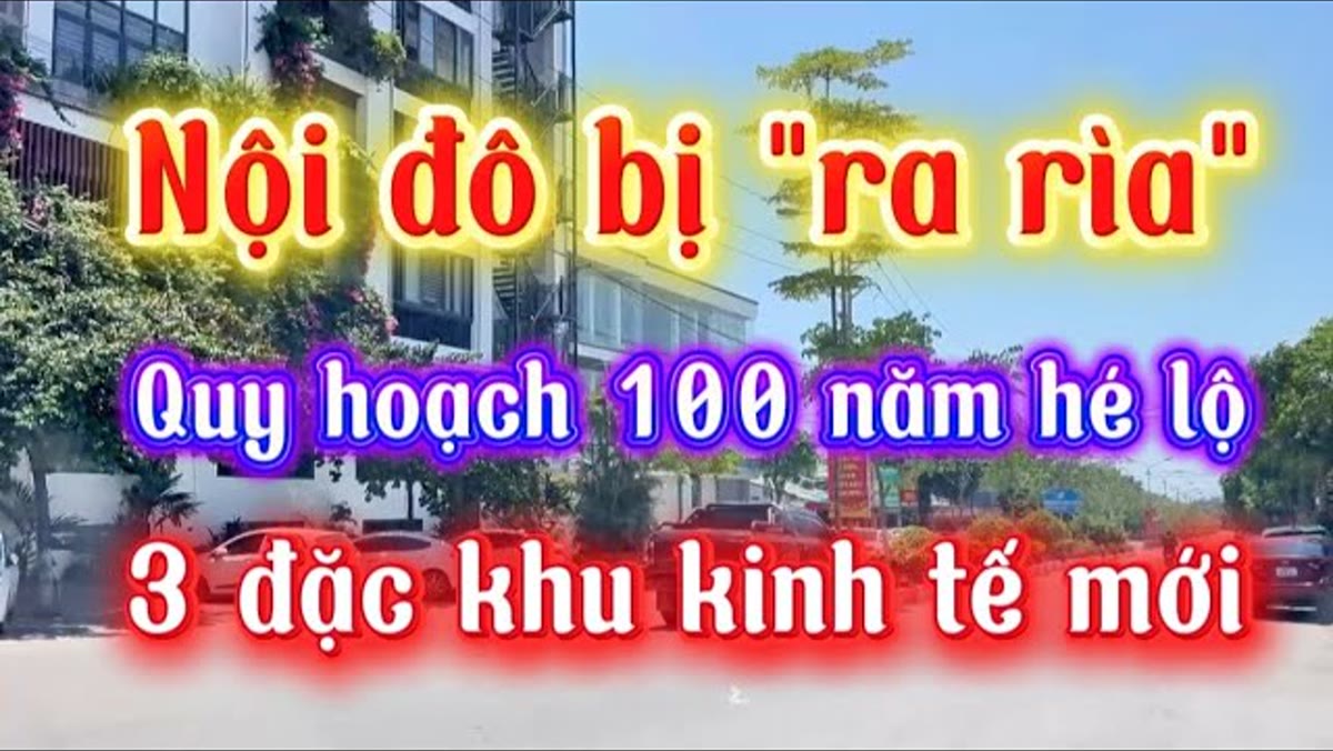 Từ 5 trục sang 9 cực: nội đô không còn là trung tâm duy nhất