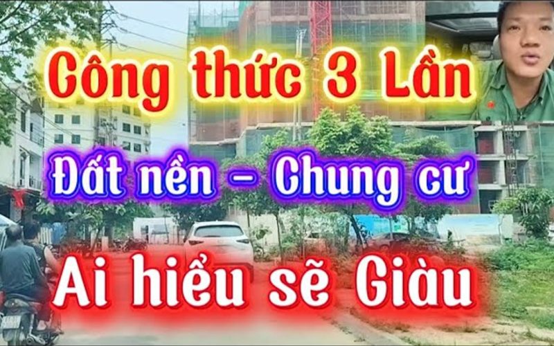 Tỷ lệ 1:3 giữa chung cư và đất nền — cách nhìn giá theo tương quan