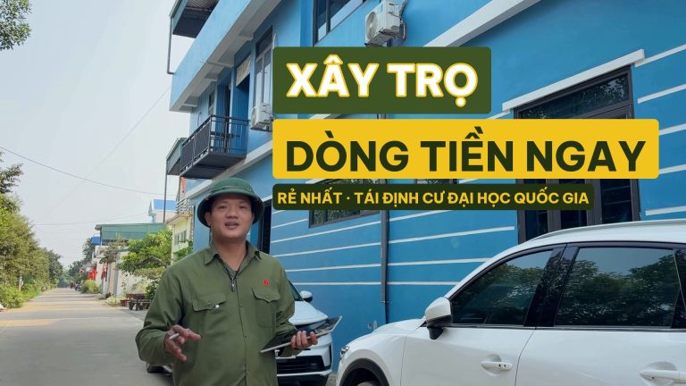 Bán đất Hòa Lạc gần Đại học Quốc gia: 100 m² tái định cư ĐHQG full thổ cư, hơn 4 tỷ