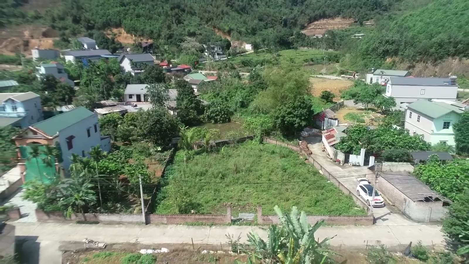 Flycam khu lô đất 756 m² Đồng Chằm, Yên Xuân