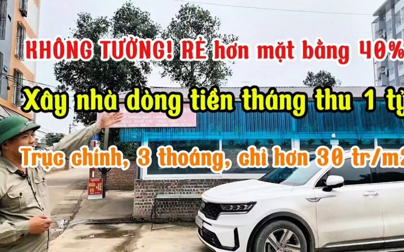 Bán đất Hòa Lạc ở Tân Xã: thủ phủ nhà trọ, soi đường trước khi mua