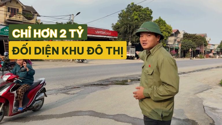 Đất nền Hòa Lạc giá rẻ: 124 m² mặt tiền 12,5 m, hàng xóm toàn biệt thự, hơn 2 tỷ