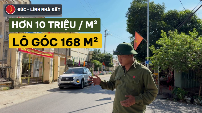 Đất nền Hòa Lạc chưa đến 3 tỷ view trường, chợ: lô góc 168m² Yên Bài rẻ bằng nửa chung cư