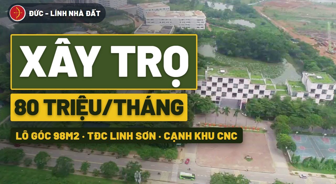 Vỉa hè to khủng khiếp! Lô góc 98m² Tái định cư - Đất nền Hòa Lạc tạo dòng tiền