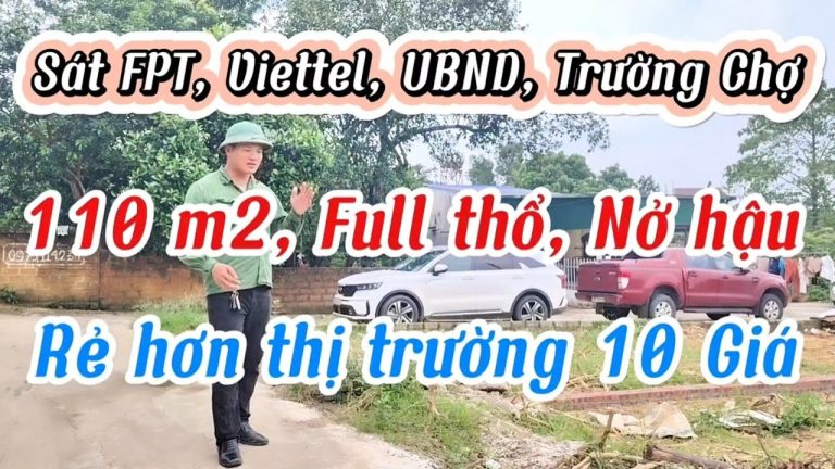 Đất nền Hòa Lạc trung tâm Hạ Bằng: chọn lô Sen Trì gần trường, chợ