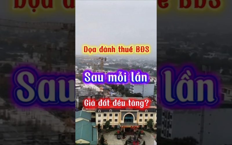 Giá đất Hòa Lạc trước tin đánh thuế BĐS và chung cư có thời hạn