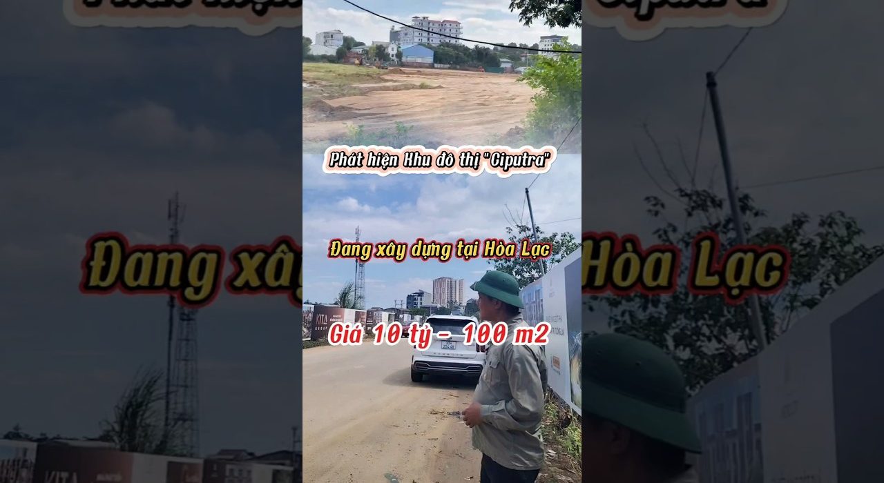 Giá đất Hòa Lạc quanh Metro City: 3 tầng giá từ 20 đến 100 triệu/m²