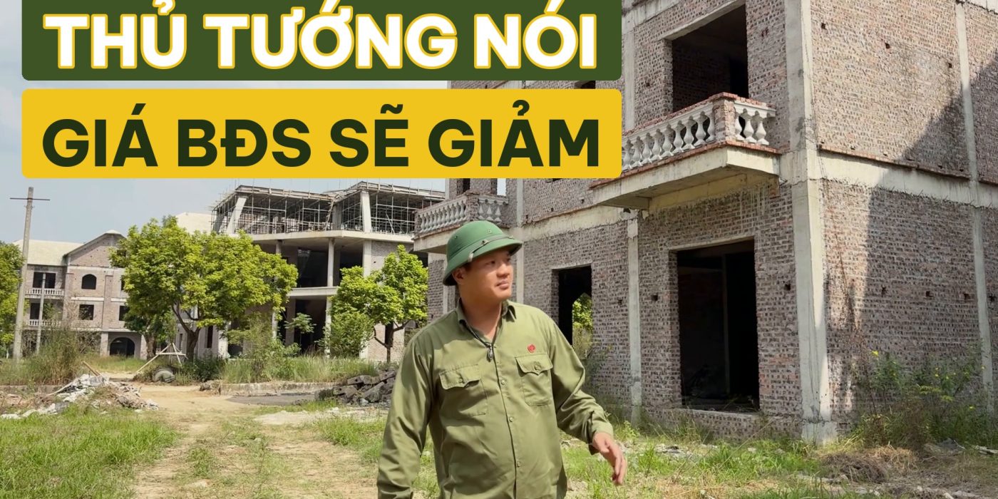 Giá đất Hòa Lạc - Thủ tướng nói giá đất sẽ giảm